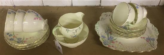 Part Foley tea set